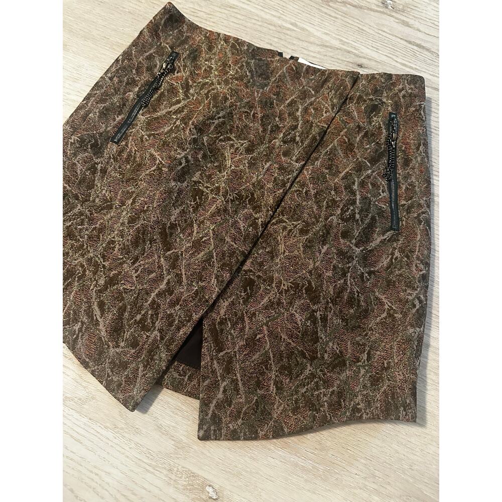 Vintage Jeremy Laing designer Camo mini skirt size 2